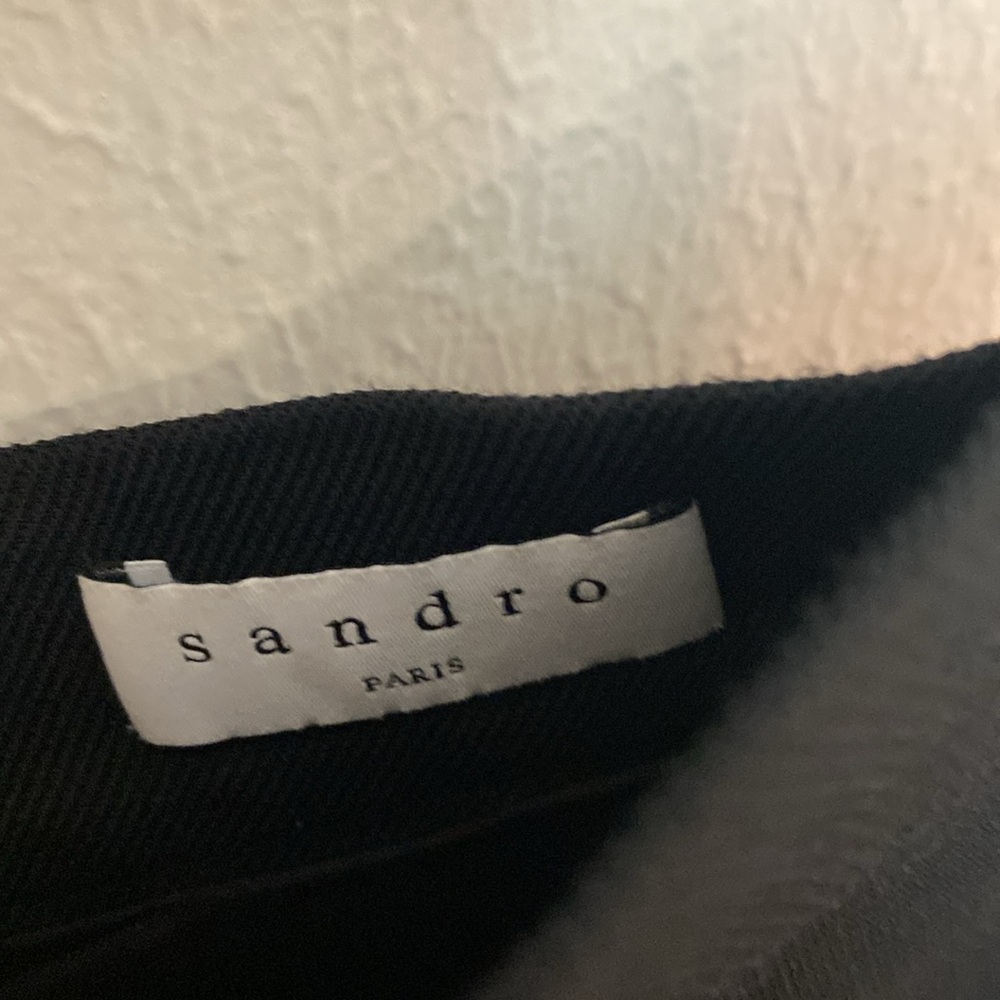 SANDRO H20 Ellie Black Shorts - Picture 4 of 5